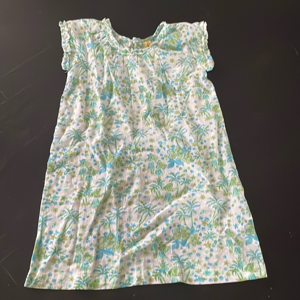 Roberta Roller Rabbit Hawaiian Luau Print Dress - NEW